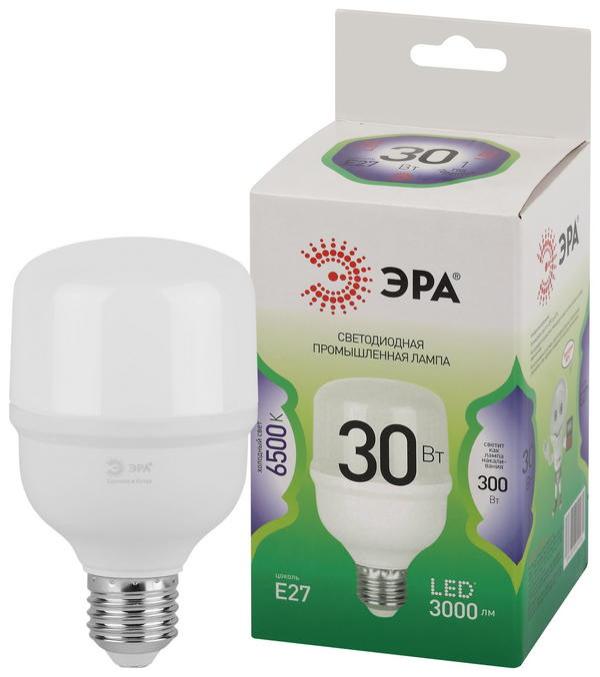 Лампа светодиодная ЭРА GREEN LINE LED POWER T70-30W-865-E27 GL Е27 30 Вт колокол холодный свет Лампа светодиодная ЭРА GREEN LINE LED POWER T70-30W-865-E27 GL Е27 30 Вт колокол холодный свет