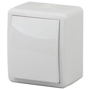 11-1401-01 ЭРА Выключатель IP54, 10АХ-250В, ОУ, Эра Эксперт, белый (16/160/2560) 11-1401-01 ЭРА Выключатель IP54, 10АХ-250В, ОУ, Эра Эксперт, белый (16/160/2560)