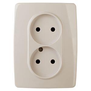 12-2007-02 ЭРА Розетка 2X2P, 16А-250В, б.л., Эра12, слоновая кость (10/100/1800) 12-2007-02 ЭРА Розетка 2X2P, 16А-250В, б.л., Эра12, слоновая кость (10/100/1800)