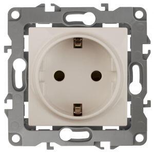 12-2101-02 ЭРА Розетка 2P+E Schuko, 16A-250В, IP20, Эра12, слоновая кость (10/100/2800) 12-2101-02 ЭРА Розетка 2P+E Schuko, 16A-250В, IP20, Эра12, слоновая кость (10/100/2800)