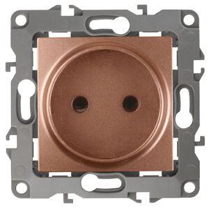 12-2105-14 ЭРА Розетка 2P, 16A-250В, IP20, Эра12, медь (10/100/3000)