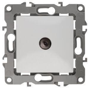 12-3101-01 ЭРА Розетка TV одиночная, IP20, Эра12, белый (10/100/3200) 12-3101-01 ЭРА Розетка TV одиночная, IP20, Эра12, белый (10/100/3200)