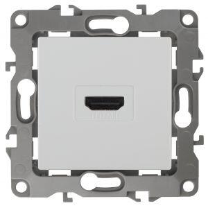 12-3114-01 ЭРА Розетка HDMI, IP20, Эра12, белый (10/100/3200) 12-3114-01 ЭРА Розетка HDMI, IP20, Эра12, белый (10/100/3200)