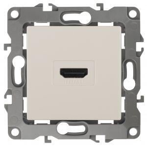 12-3114-02 ЭРА Розетка HDMI, IP20, Эра12, слоновая кость (10/100/3200) 12-3114-02 ЭРА Розетка HDMI, IP20, Эра12, слоновая кость (10/100/3200)