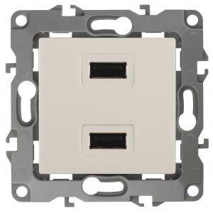 12-4110-02 ЭРА Устройство зарядное USB, 230В/5В-2100мА, IP20, Эра12, слоновая кость (6/60/1920) 12-4110-02 ЭРА Устройство зарядное USB, 230В/5В-2100мА, IP20, Эра12, слоновая кость (6/60/1920)