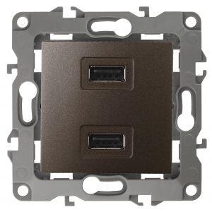 12-4110-13 ЭРА Устройство зарядное USB, 230В/5В-2100мА, IP20, Эра12, бронза (6/60/1920) 12-4110-13 ЭРА Устройство зарядное USB, 230В/5В-2100мА, IP20, Эра12, бронза (6/60/1920)