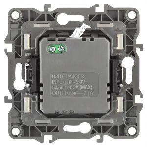 12-4110-13 ЭРА Устройство зарядное USB, 230В/5В-2100мА, IP20, Эра12, бронза (6/60/1920) 12-4110-13 ЭРА Устройство зарядное USB, 230В/5В-2100мА, IP20, Эра12, бронза (6/60/1920)