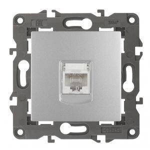14-3107-03 ЭРА Розетка RJ45, IP20, алюминий (10/100/3000) 14-3107-03 ЭРА Розетка RJ45, IP20, алюминий (10/100/3000)