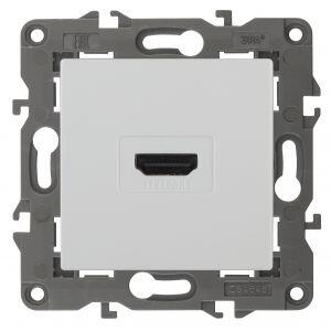 14-3114-01 ЭРА Розетка HDMI, IP20, Эра Elegance, белый (10/100/3200) 14-3114-01 ЭРА Розетка HDMI, IP20, Эра Elegance, белый (10/100/3200)