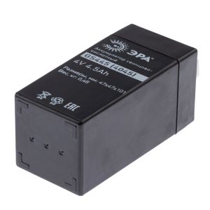 Аккумуляторы свинцово-кислотные ЭРА GS445 4V 4,5Ah (25/900)