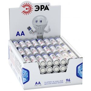 Батарейки ЭРА LR6-4S promo-box SUPER Alkaline (96/384/18432) Батарейки ЭРА LR6-4S promo-box SUPER Alkaline (96/384/18432)