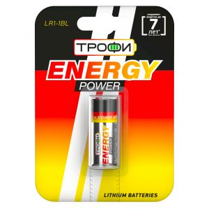 Батарейки Трофи LR1-1BL ENERGY POWER Alkaline (12/144/9504)