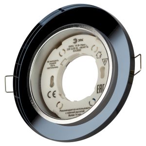 DK80 BK Светильник ЭРА под лампу Gx53, 220V,13W, черный (30/1200)