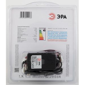 ЭРА Комплект светодиодной ленты 5050kit-14,4-60-12-IP20-6500-5m (50/300)