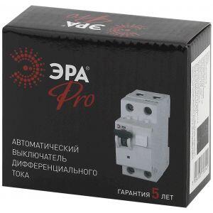 ЭРА Pro Автоматический выключатель дифференциального тока NO-902-11 АВДТ 63 B25 10мА 1P+N тип A (90/ ЭРА Pro Автоматический выключатель дифференциального тока NO-902-11 АВДТ 63 B25 10мА 1P+N тип A (90/