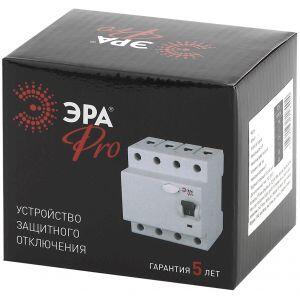 ЭРА Pro Устройство защитного отключения NO-902-34 УЗО ВД1-63 3P+N 25А 30мА (45/945) ЭРА Pro Устройство защитного отключения NO-902-34 УЗО ВД1-63 3P+N 25А 30мА (45/945)