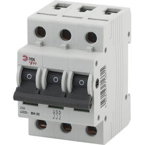 ЭРА Pro Выключатель нагрузки NO-902-97 ВН-32 3P 25A (4/60/1080) ЭРА Pro Выключатель нагрузки NO-902-97 ВН-32 3P 25A (4/60/1080)