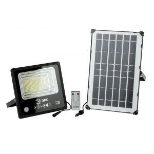 ЭРА Прожектор светодиодный уличный на солн. бат. 100W, 1200 lm, 5000K, с датч. движения, ПДУ, IP65 ( ЭРА Прожектор светодиодный уличный на солн. бат. 100W, 1200 lm, 5000K, с датч. движения, ПДУ, IP65 (