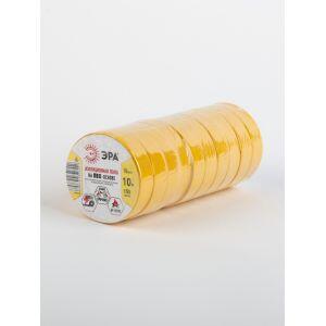 ЭРА ПВХ-изолента 15мм*10м желтая (10/500/16000)