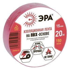 ЭРА ПВХ-изолента 15мм*20м красная (10/200/8000)