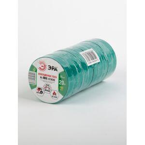 ЭРА ПВХ-изолента 15мм*20м зеленая (10/200/8000)