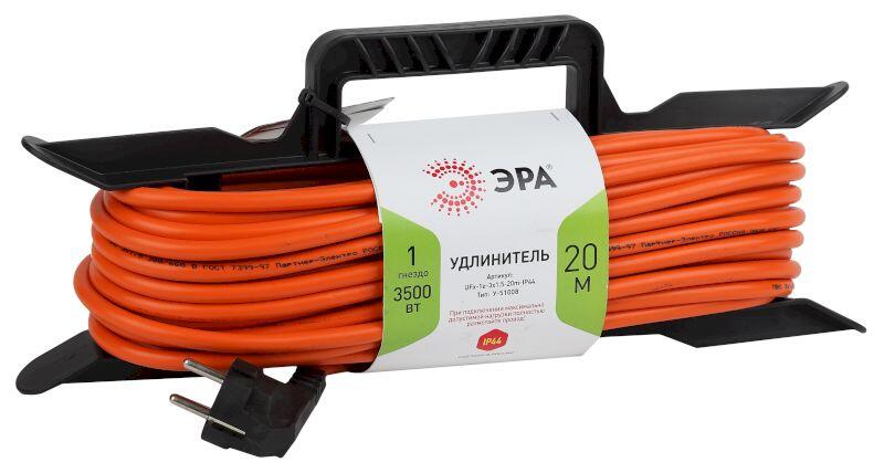 ЭРА Удлинитель силовой UFx-1e-3x1.5-20m-IP44 на рамке c/з 1 гн 20м ПВС 3x1.5 (5/90) ЭРА Удлинитель силовой UFx-1e-3x1.5-20m-IP44 на рамке c/з 1 гн 20м ПВС 3x1.5 (5/90)