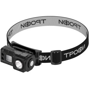 Фонарь налобный светодиодный Трофи GA-102 аккумуляторный 3 Bт сенсорное управление магнит клипса 5 режимов Фонарь налобный светодиодный Трофи GA-102 аккумуляторный 3 Bт сенсорное управление магнит клипса 5 режимов