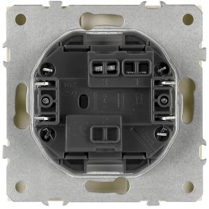 Кнопка ЭРА Galaxy 15-1109-02 10АХ-250В IP20 слоновая кость