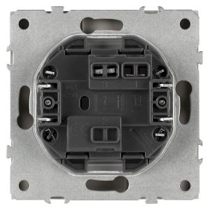 Кнопка ЭРА Galaxy 15-1109-07 10АХ-250В IP20 титан