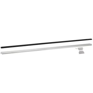 Комплект ЭРА TR-SET-200-1PT-PC BK шинопровод однофазный с профилем для натяжного потолка 2м черный