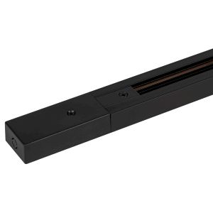 Комплект ЭРА TR-SET-200-1PT-PC BK шинопровод однофазный с профилем для натяжного потолка 2м черный