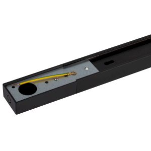 Комплект ЭРА TR-SET-200-1PT-PC BK шинопровод однофазный с профилем для натяжного потолка 2м черный