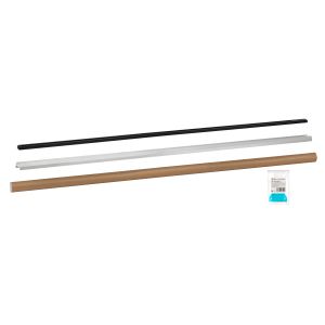 Комплект ЭРА TR-SET-200-1PT-PC BK шинопровод однофазный с профилем для натяжного потолка 2м черный