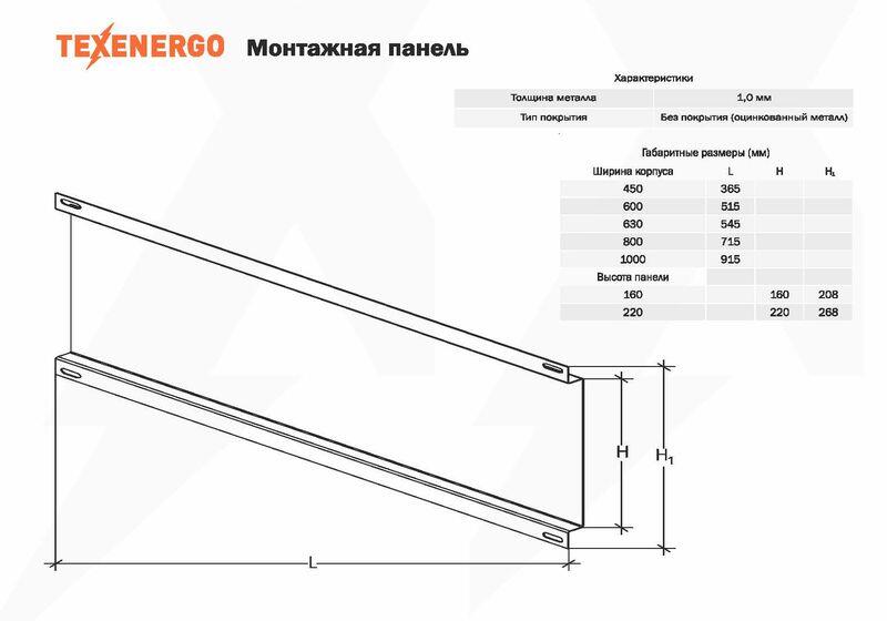Комплектующие к ВРУ Панель монтажная к ВРУ (1000х160) оц. Комплектующие к ВРУ Панель монтажная к ВРУ (1000х160) оц.