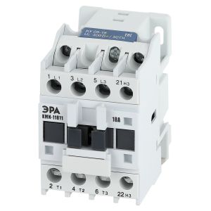 Контактор ЭРА PRO KKM11-018-400-01-E КМИ-11811 18А 400В/АС3 1НЗ Контактор ЭРА PRO KKM11-018-400-01-E КМИ-11811 18А 400В/АС3 1НЗ