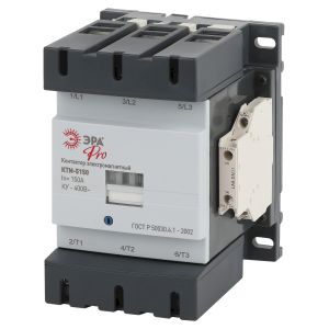 Контактор КТИ-5150 ЭРА PRO KKT50-150-400-10-E 150А 400В/АС3 Контактор КТИ-5150 ЭРА PRO KKT50-150-400-10-E 150А 400В/АС3