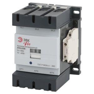 Контактор КТИ-5185 ЭРА PRO KKT50-185-400-10-E 185А 400В/АС3 Контактор КТИ-5185 ЭРА PRO KKT50-185-400-10-E 185А 400В/АС3