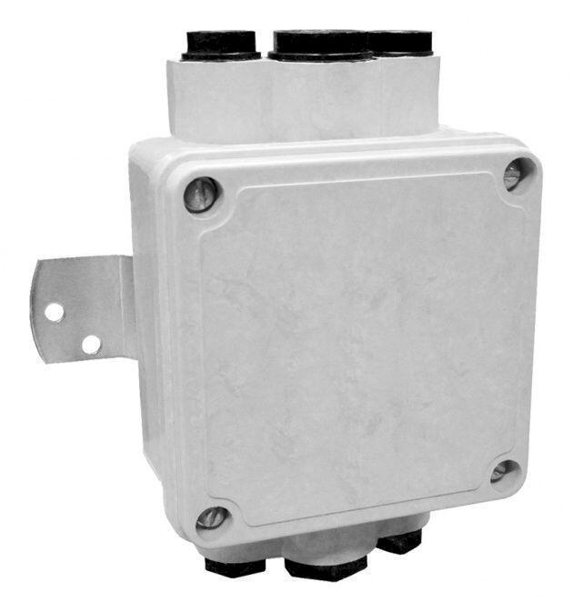 Коробка соединительная КСП-10  IP65  (6 сальников)