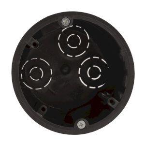 Коробка установочная ЭРА  KUP-73-45-m-black для полых стен саморезы металлические лапки черная IP20