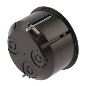 Коробка установочная ЭРА  KUP-73-45-m-black для полых стен саморезы металлические лапки черная IP20
