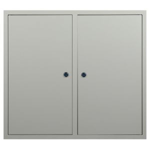 Корпус металлический навесной ЭРА ЩРН-72 2-х дверный (540х600х120) IP31 УХЛЗ серый