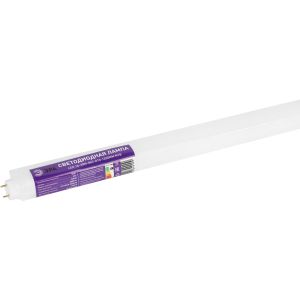 Лампа светодиодная ЭРА RED LINE LED T8-30W-865-G13-1200mm NTB 30Вт трубка стекло холодный дневной свет G13 неповоротный
