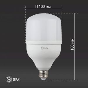 Лампа светодиодная ЭРА STD LED POWER T100-30W-2700-E27 E27 / Е27 30Вт колокол теплый белый свет Лампа светодиодная ЭРА STD LED POWER T100-30W-2700-E27 E27 / Е27 30Вт колокол теплый белый свет