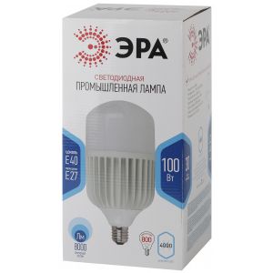 Лампа светодиодная ЭРА STD LED POWER T160-100W-4000-E27/E40 Е27 / Е40 100Вт колокол нейтральный белый свет