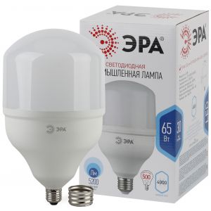Лампа светодиодная ЭРА STD LED POWER T160-65W-4000-E27/E40 Е27 / Е40 65 Вт колокол нейтральный белый свет