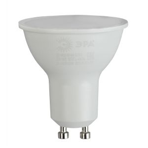Лампочка светодиодная ЭРА RED LINE LED MR16-5W-865-GU10 R GU10 5 Вт софит холодный дневной свет Лампочка светодиодная ЭРА RED LINE LED MR16-5W-865-GU10 R GU10 5 Вт софит холодный дневной свет