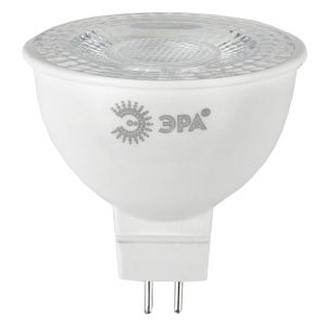 Лампочка светодиодная ЭРА STD LED Lense MR16-8W-827-GU5.3 GU5.3 8Вт линзованная софит теплый белый свет Лампочка светодиодная ЭРА STD LED Lense MR16-8W-827-GU5.3 GU5.3 8Вт линзованная софит теплый белый свет