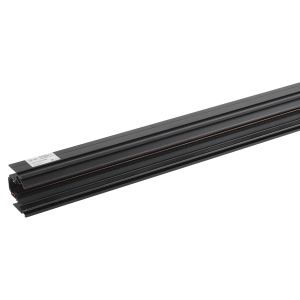Магнитный трековый шинопровод ЭРА TRM-PC20-200 B встраиваемый для натяжных потолков 2м черный для системы NOVA ver.2