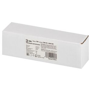 Магнитный трековый светильник ЭРА TRM-S5-1-6W4K BK светодиодный 6Вт 4000К черный для системы S5 Магнитный трековый светильник ЭРА TRM-S5-1-6W4K BK светодиодный 6Вт 4000К черный для системы S5
