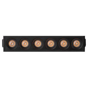 Магнитный трековый светильник ЭРА TRM20-4-11-6W3K-B для системы NOVA 48V 6Вт 3000К направленный свет черный